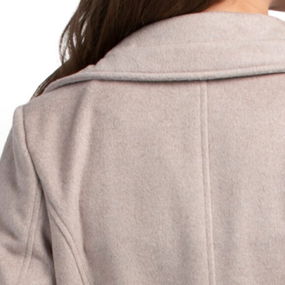 COLE HAAN Wool Blend Maxi Wrap Coat - Picture 3 of 3